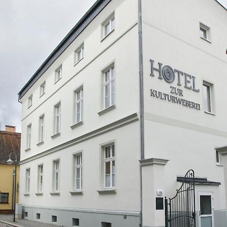 Hotel Zur Kulturweberei Finsterwalde Ngoại thất bức ảnh